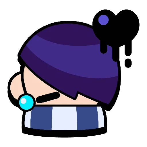 🖤 Стикер «BrawlStars» для Telegram