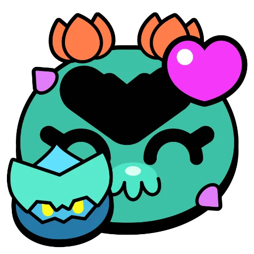 ❤️ Стикер «BrawlStars» для Telegram