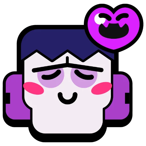 ❤️ Стикер «BrawlStars» для Telegram