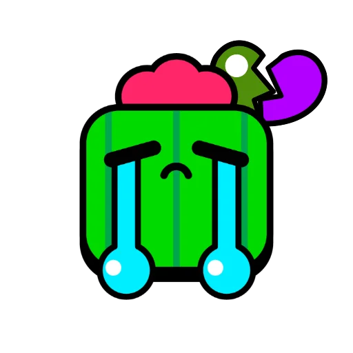 😭 Стикер «BrawlStars» для Telegram