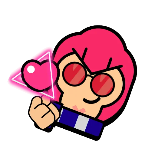 ❤️ Стикер «BrawlStars» для Telegram