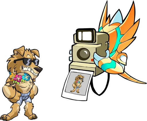 📸 Стикер «BrawlHalla» для Telegram