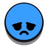 😔 Эмодзи «Brawl Stars Бравл Старс» для Telegram
