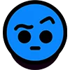 🤨 Эмодзи «Brawl Stars Бравл Старс» для Telegram