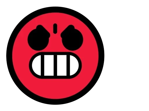 😠 Стикер «ЗНАЧКИ БРАВЛ СТАРС» для Telegram