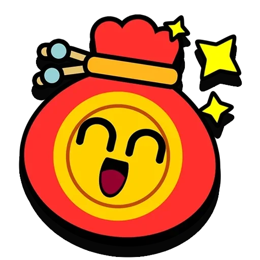 💰 Стикер «ЗНАЧКИ БРАВЛ СТАРС» для Telegram