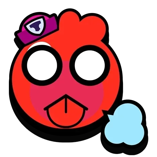 🥵 Стикер «ЗНАЧКИ БРАВЛ СТАРС» для Telegram