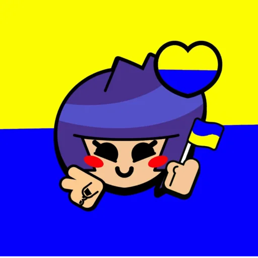 🇺🇦 Стикер «tg brawlstars_st» для Telegram