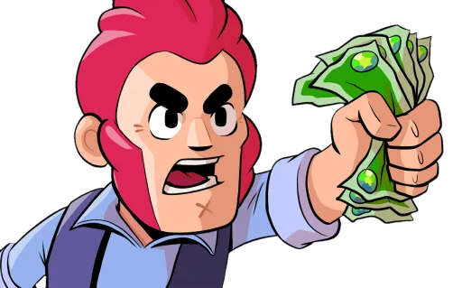 💸 Стикер «Brawl Stars Emotes» для Telegram