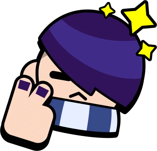 ✌ Стикер «Brawl Stars Emotes» для Telegram