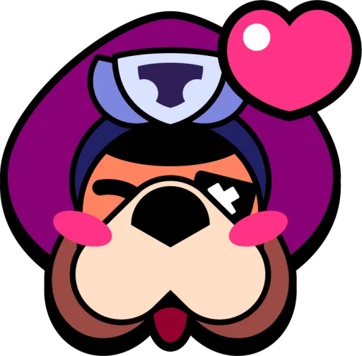 ❤️ Стикер «Brawl Stars Emotes» для Telegram