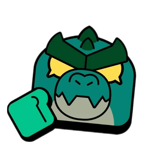 👍 Стикер «Brawl Godzilla» для Telegram
