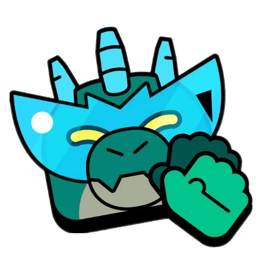 👍 Стикер «Brawl Godzilla» для Telegram