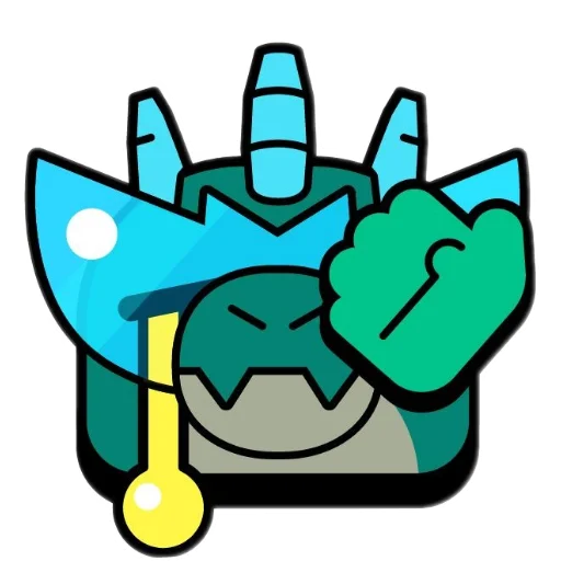 🐱 Стикер «Brawl Godzilla» для Telegram