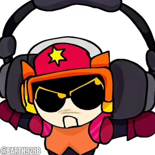 😠 Стикер «BRAWL STARS» для Telegram