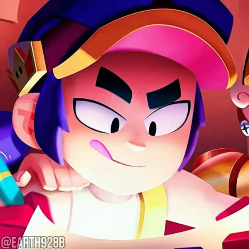 😋 Стикер «BRAWL STARS» для Telegram