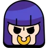 Стикер 61 ⭐️ Набор эмоджи по игре «Brawl Stars BS Бравл Старс БС»