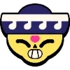 Стикер 46 ⭐️ Набор эмоджи по игре «Brawl Stars BS Бравл Старс БС»