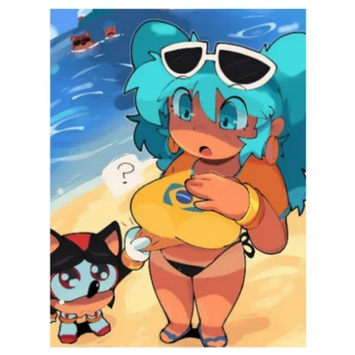 ❔ Стикер «Brazilian Miku» для Telegram
