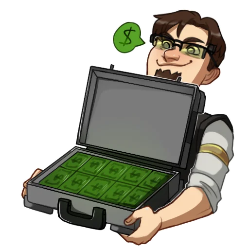 💵 Стикер «Borderlands» для Telegram