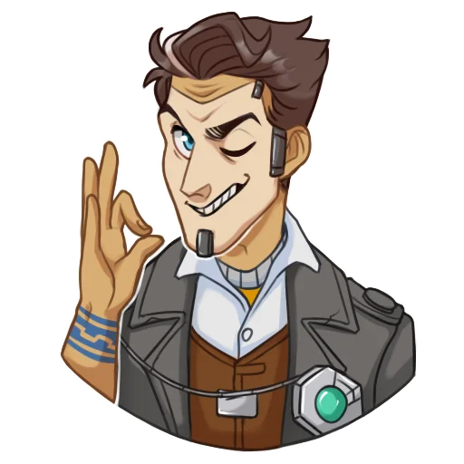 👌 Стикер «Borderlands» для Telegram
