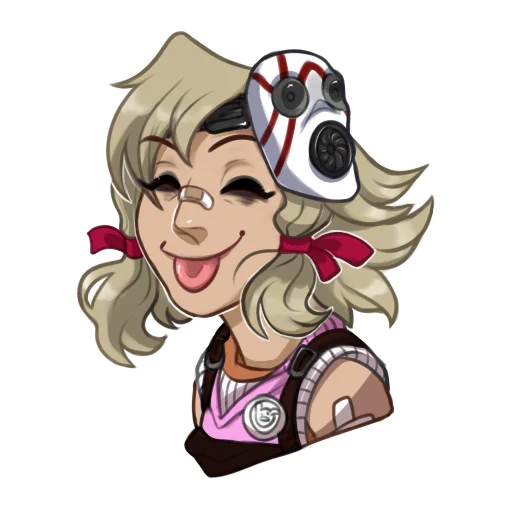 😝 Стикер «Borderlands» для Telegram