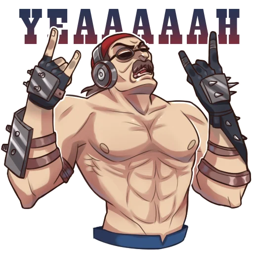 🤟 Стикер «Borderlands» для Telegram