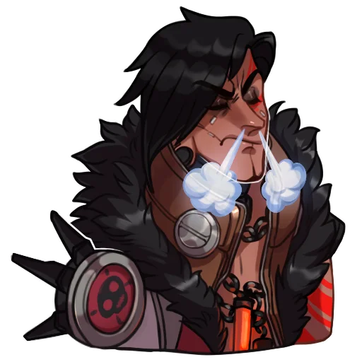 😤 Стикер «Borderlands» для Telegram