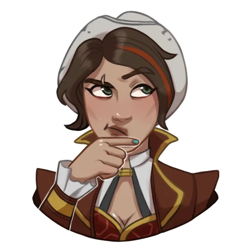 🤔 Стикер «Borderlands» для Telegram