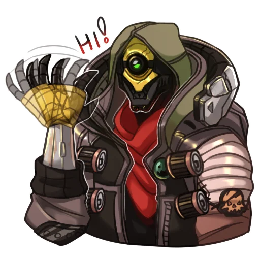 👋 Стикер «Borderlands» для Telegram