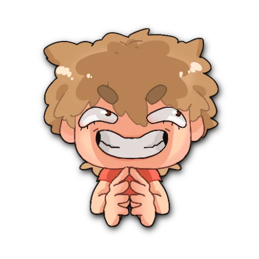 😈 Стикер «Bread and butter» для Telegram