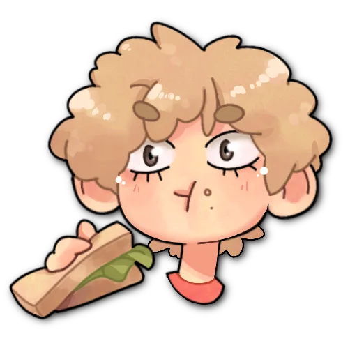 🥪 Стикер «Bread and butter» для Telegram