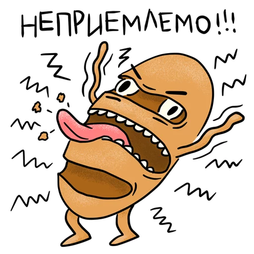😬 Стикер «Bread» для Telegram