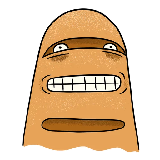 😬 Стикер «Bread» для Telegram