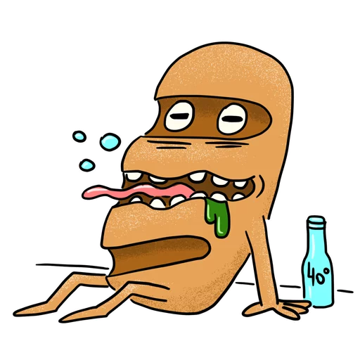😜 Стикер «Bread» для Telegram