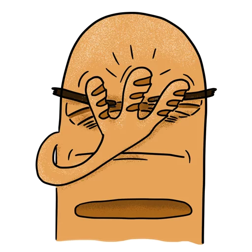 😖 Стикер «Bread» для Telegram