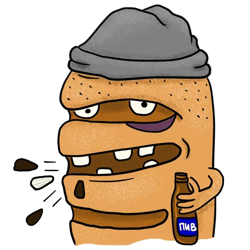 🤕 Стикер «Bread» для Telegram