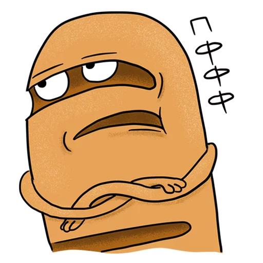 😐 Стикер «Bread» для Telegram