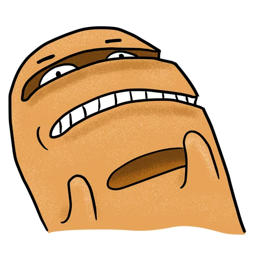😮 Стикер «Bread» для Telegram