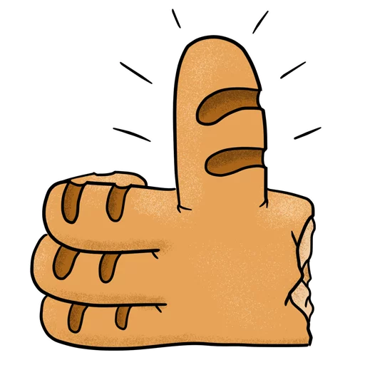 👍 Стикер «Bread» для Telegram