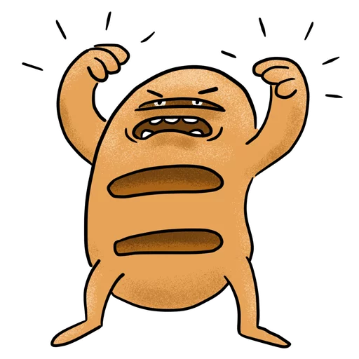 💪 Стикер «Bread» для Telegram