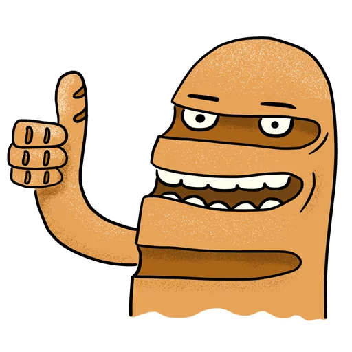 👍 Стикер «Bread» для Telegram