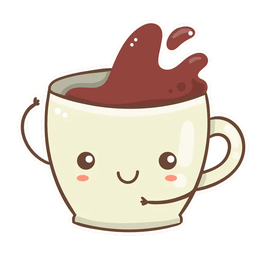 🤩 Стикер «Завтрак Time» для Telegram