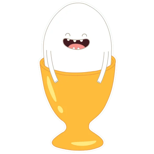 🤩 Стикер «Завтрак Time» для Telegram