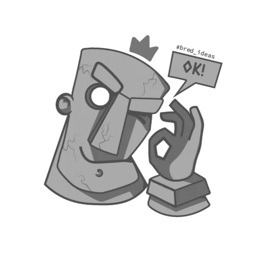 👌 Стикер «BREDIDEAS» для Telegram