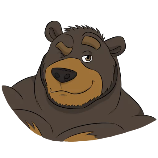 😉 Стикер «Bresnan Bear» для Telegram