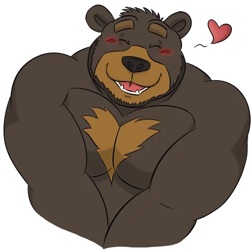 ❤ Стикер «Bresnan Bear» для Telegram