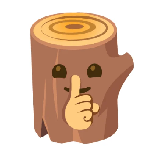 🤫 Стикер «Бревнышко поимни Вова» для Telegram