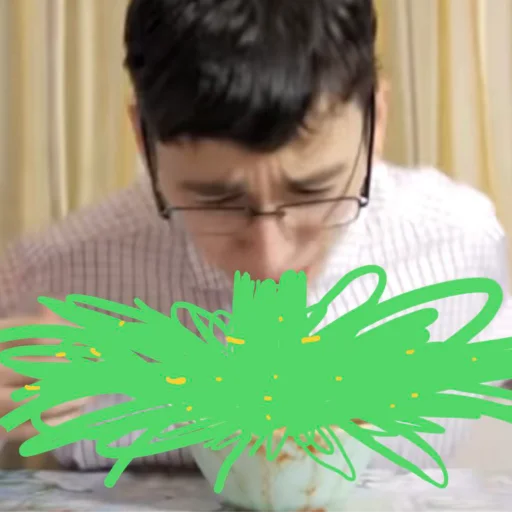 🥒 Стикер «Брайн пупс» для Telegram