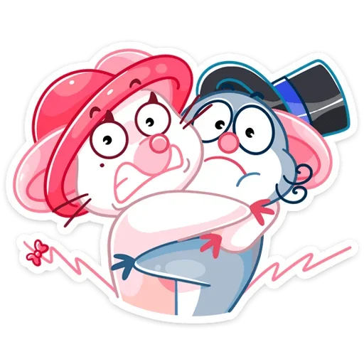 😬 Стикер «Бри и Блю» для Telegram